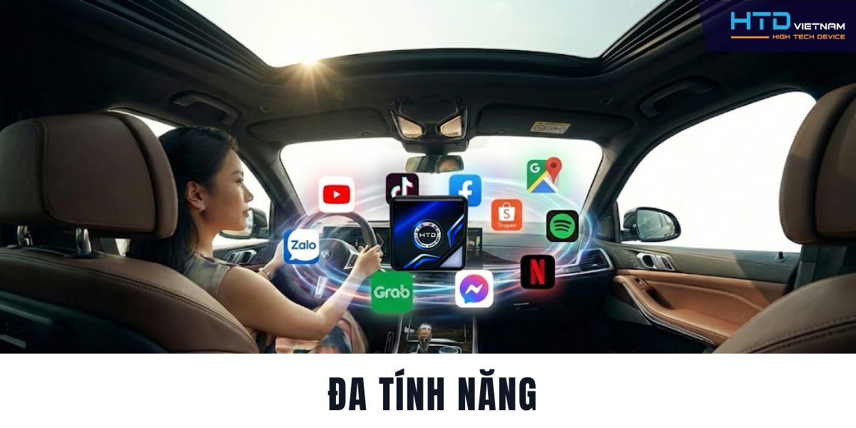Thiết kế sang trọng kết hợp CarPlay & GPS với Android Box cho BMW X6