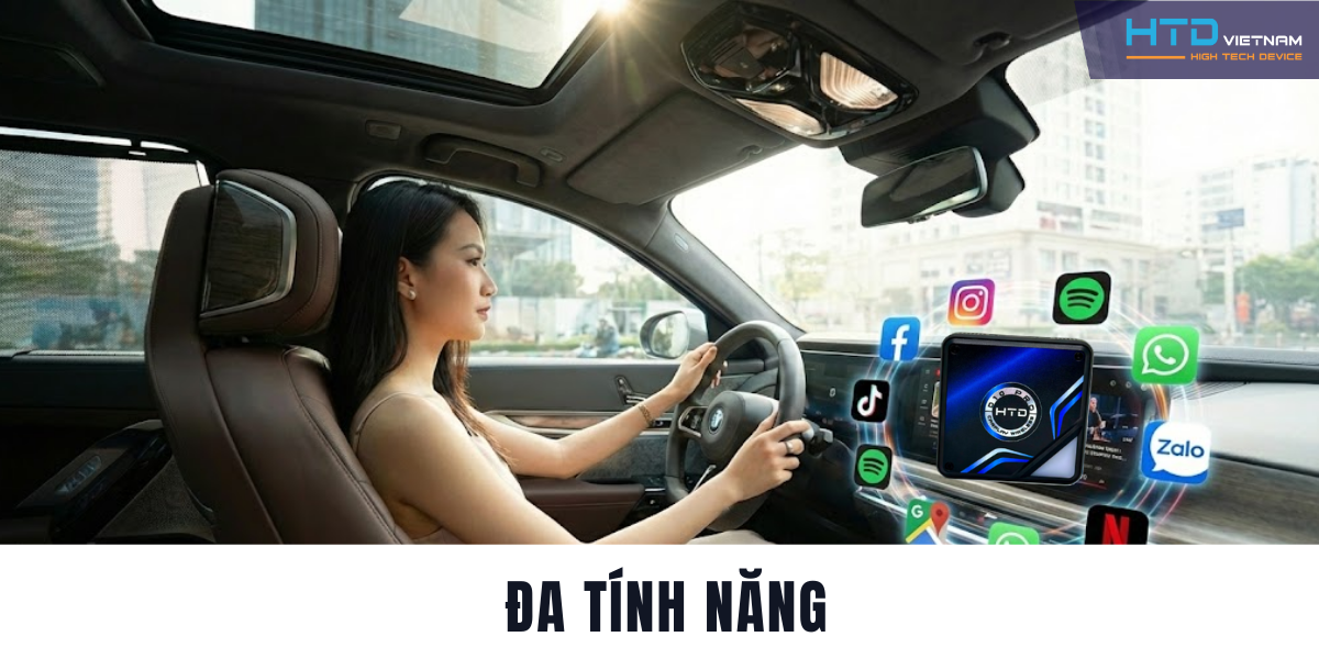 Thiết kế sáng tạo, cao cấp đáng mua nhất với Android Box cho BMW i7