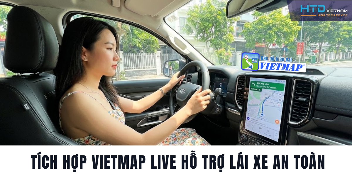 Android Box cho Ford Everest – mở khóa tính năng giải trí trên màn hình nguyên bản