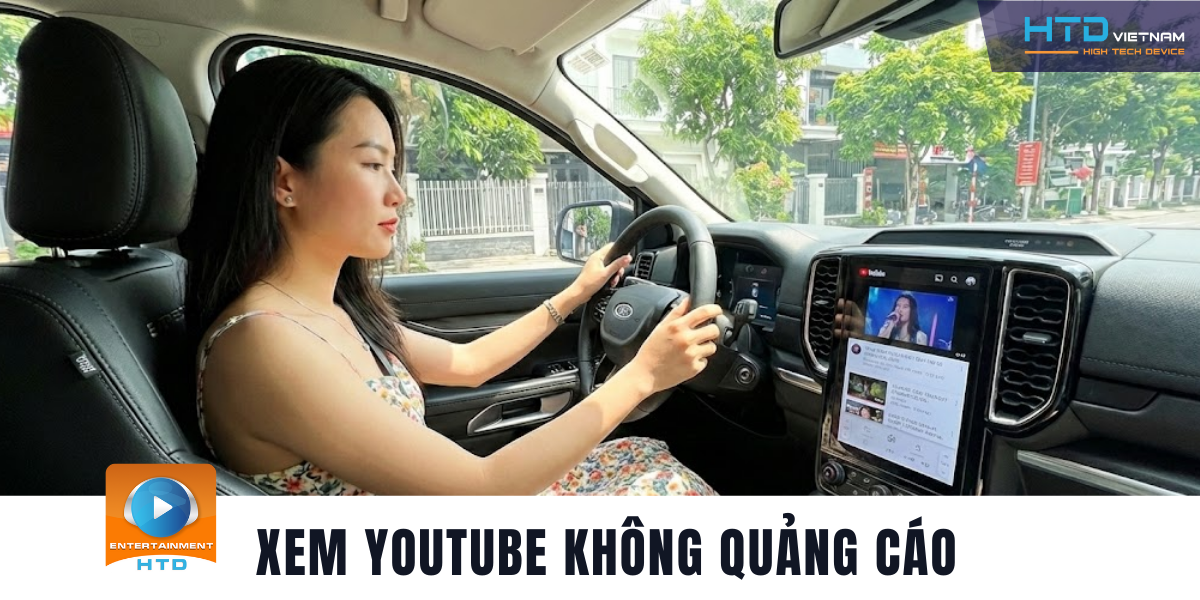 Android Box cho Ford Everest – mở khóa tính năng giải trí trên màn hình nguyên bản