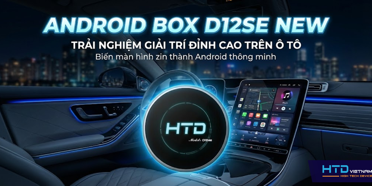 Android Box cho Ford Everest – mở khóa tính năng giải trí trên màn hình nguyên bản