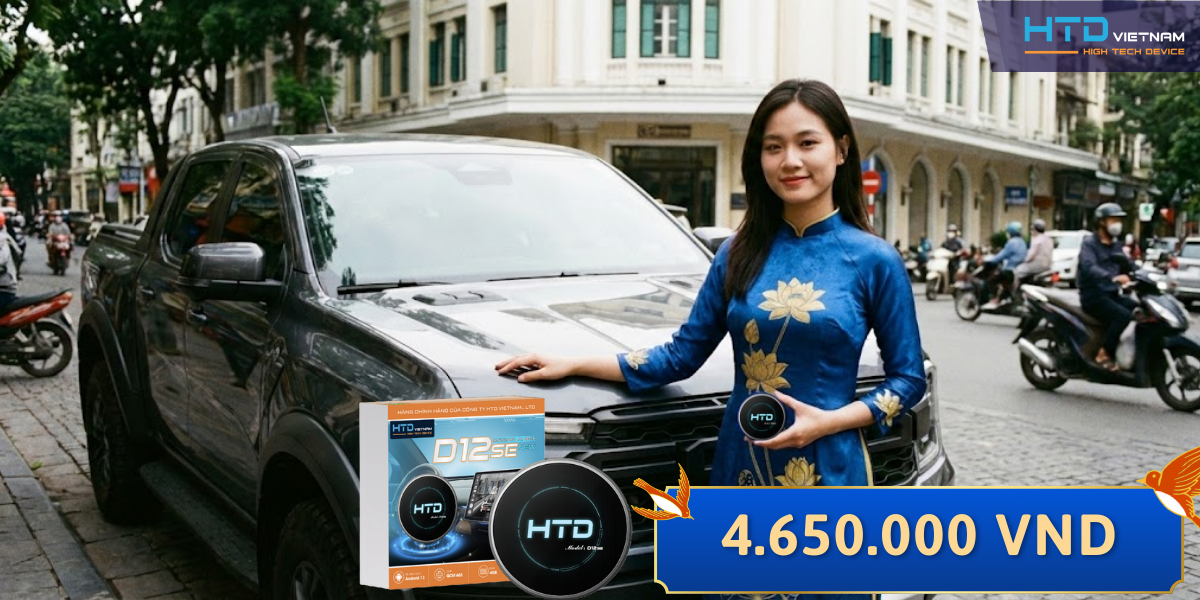 Android Box cho Ford Ranger Raptor chuẩn phong cách offroad hiện đại