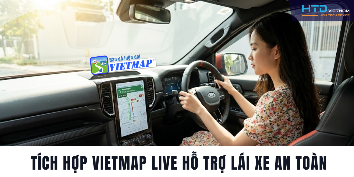 Android Box cho Ford Ranger Raptor chuẩn phong cách offroad hiện đại