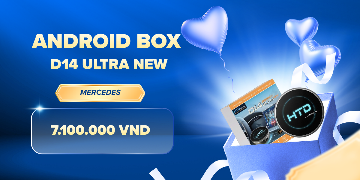 Android Box cho Mercedes A200 nâng cấp giải trí mượt mà trên màn hình zin