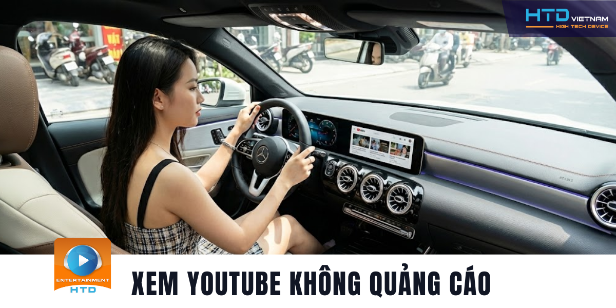 Android Box cho Mercedes A200 nâng cấp giải trí mượt mà trên màn hình zin