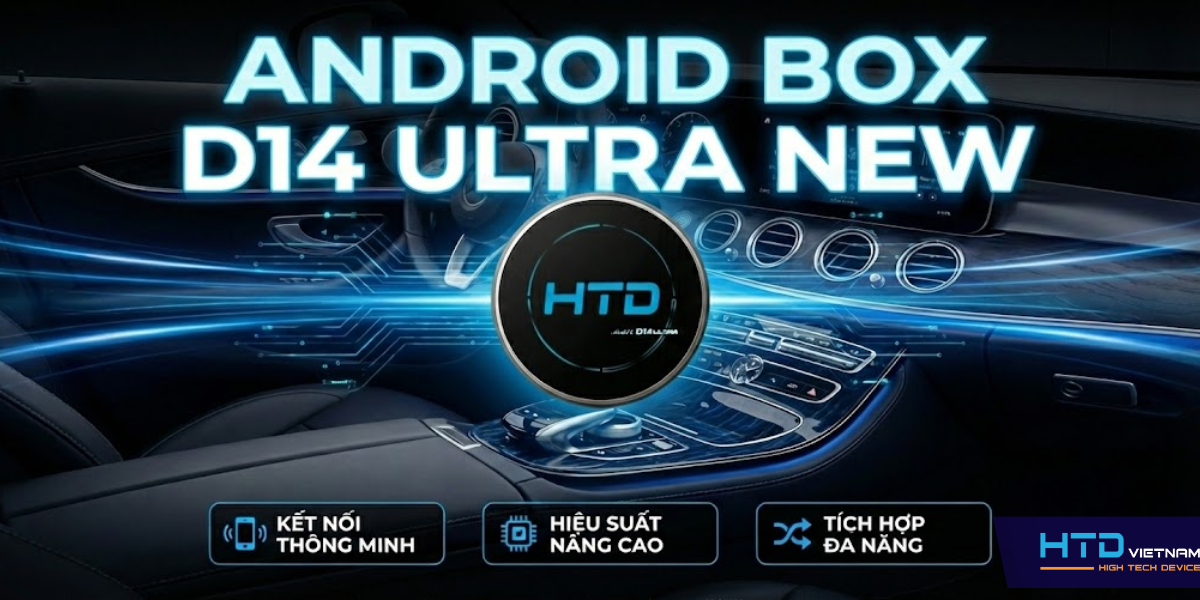 Android Box cho Mercedes E180 giải trí thông minh, sử dụng linh hoạt