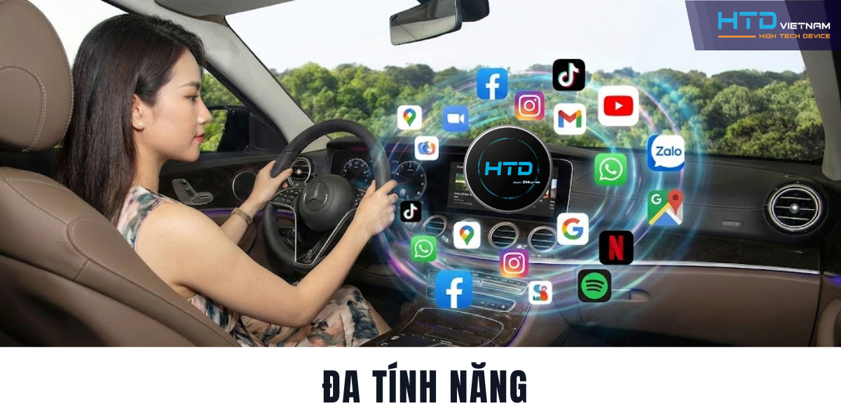 Android Box cho Mercedes E200 cá nhân hóa trải nghiệm lái mỗi ngày