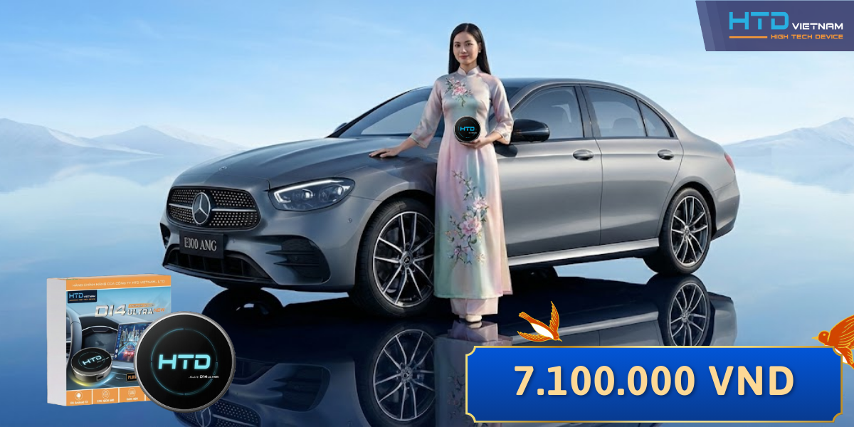 Android Box cho Mercedes E300 AMG công nghệ giải trí xứng tầm thể thao