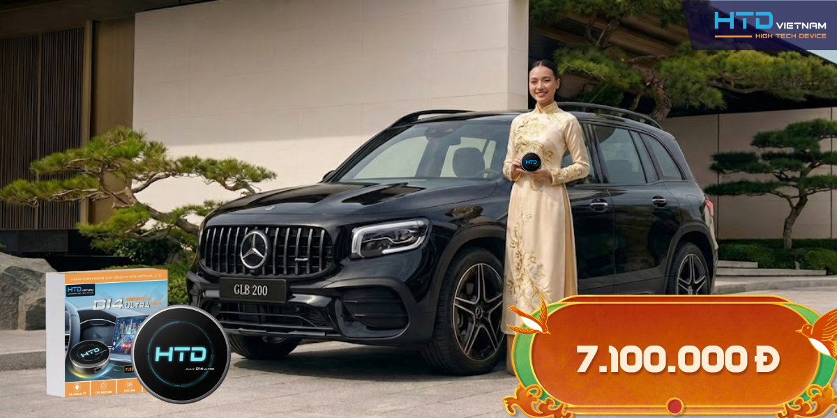 Android Box cho Mercedes GLB 200 AMG giải pháp giải trí tối ưu cho SUV