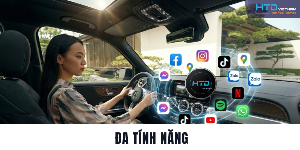 Android Box cho Mercedes GLB 200 AMG giải pháp giải trí tối ưu cho SUV