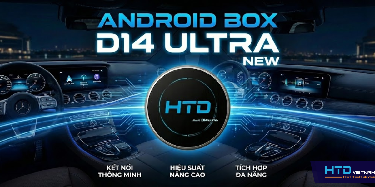 Android Box cho Mercedes GLB 35 AMG nâng cấp tiện ích chuẩn phong cách AMG