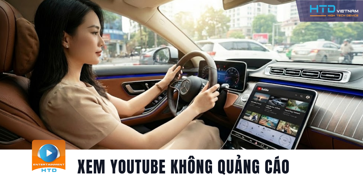 Android Box cho Mercedes S450 Luxury chuẩn công nghệ cho khoang lái sang trọng