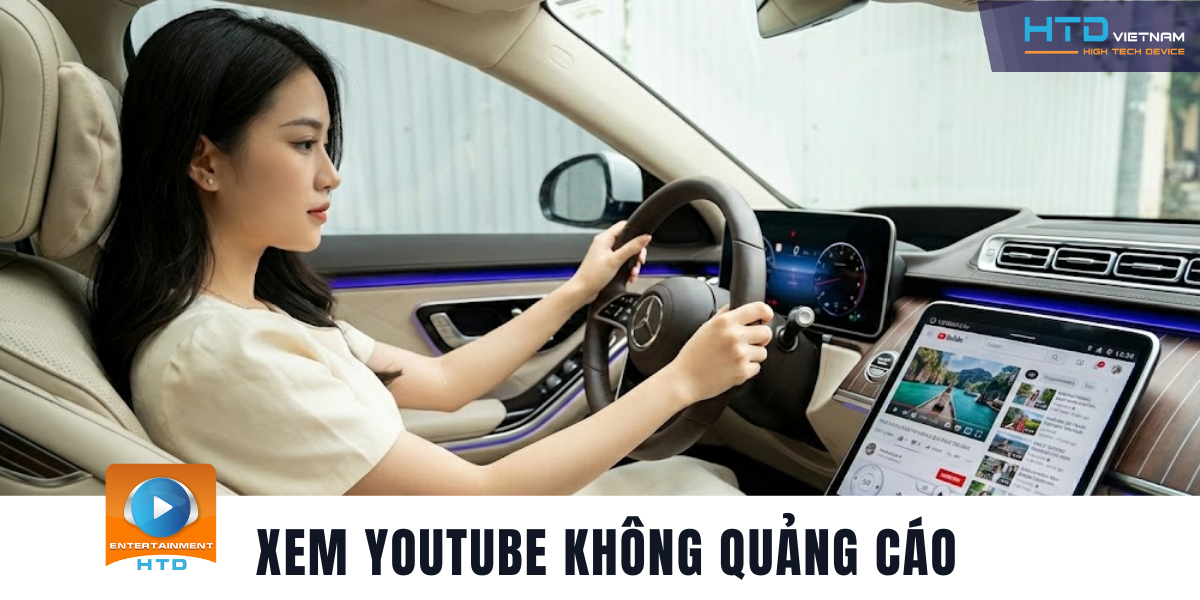 Android Box cho Mercedes S500 trải nghiệm giải trí tinh tế và mượt mà