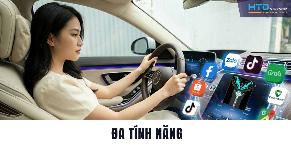 Android Box cho Mercedes S500 trải nghiệm giải trí tinh tế và mượt mà