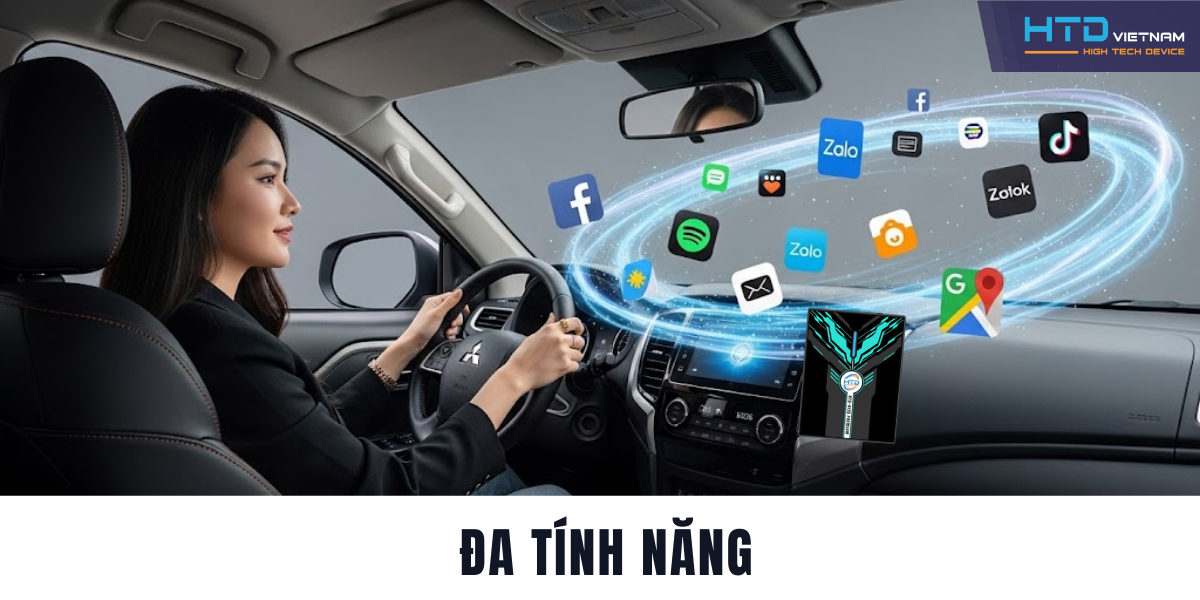 Android Box cho Mitsubishi Triton Athlete Cao Cấp Đáng Mua Nhất 2026