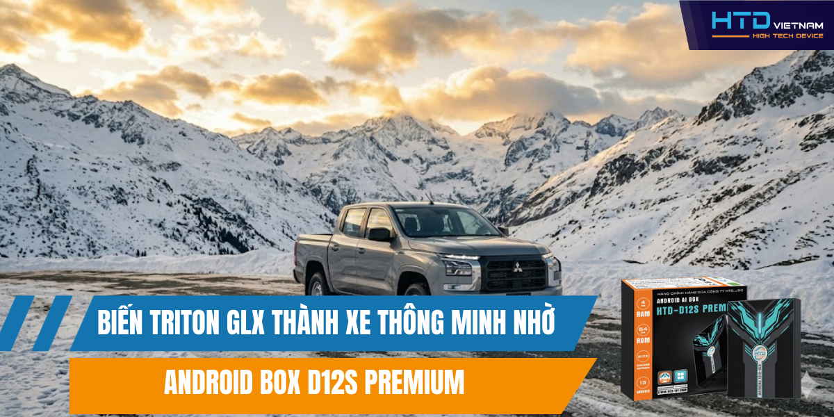 Biến Triton GLX thành xe thông minh nhờ Android Box