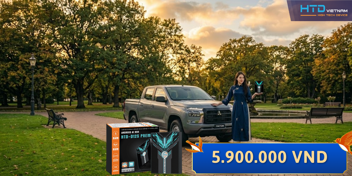 Biến Triton GLX thành xe thông minh nhờ Android Box