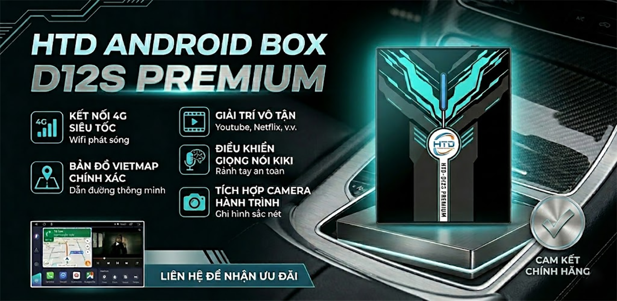 Biến Triton GLX thành xe thông minh nhờ Android Box