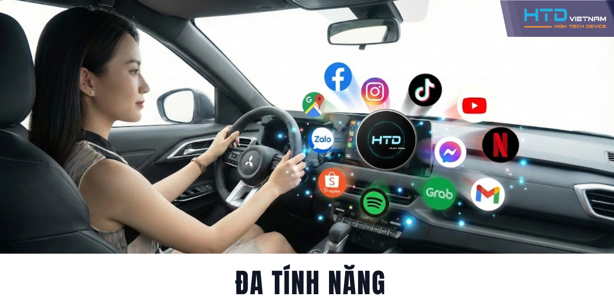 Giữ màn zin vẫn thông minh nhờ Android Box cho Xforce Exceed