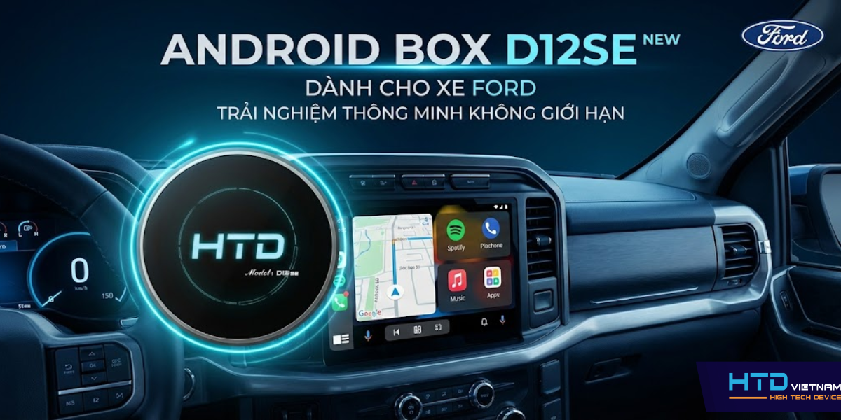 Trải nghiệm xe thông minh với Android Box cho Ford Territory thế hệ mới