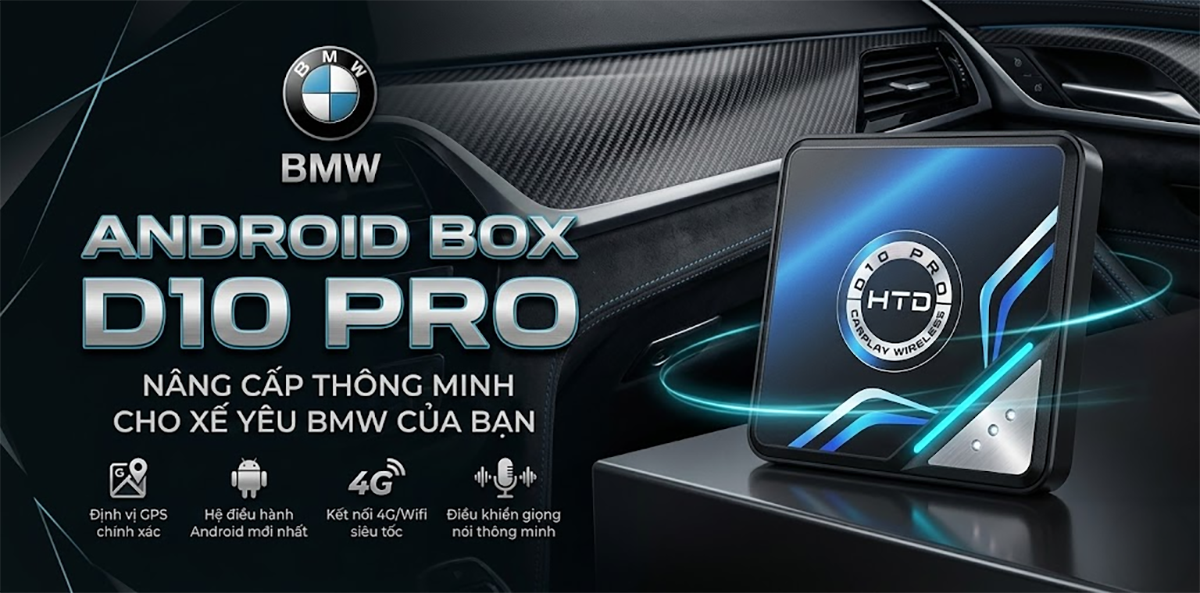 Android Box Cho BMW Mới Nhất 2026 Nâng Cấp iDrive Thành Hệ Sinh Thái Giải Trí Thông Minh
