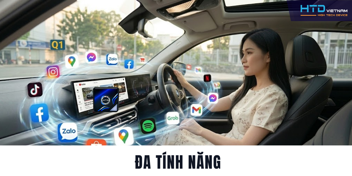 Android Box Cho BMW Mới Nhất 2026 Nâng Cấp iDrive Thành Hệ Sinh Thái Giải Trí Thông Minh