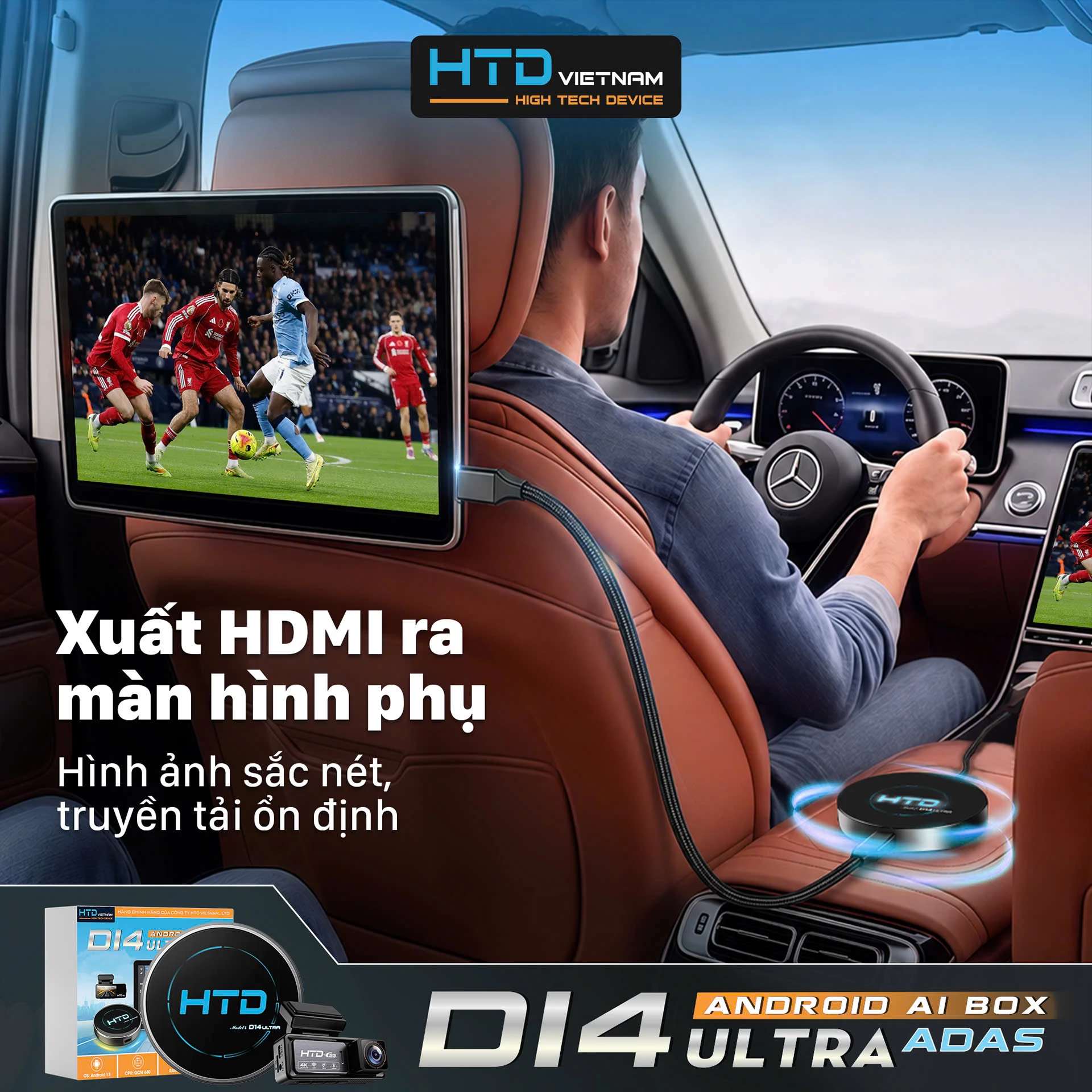 Cổng HDMI xuất hình ảnh sang màn hình phụ