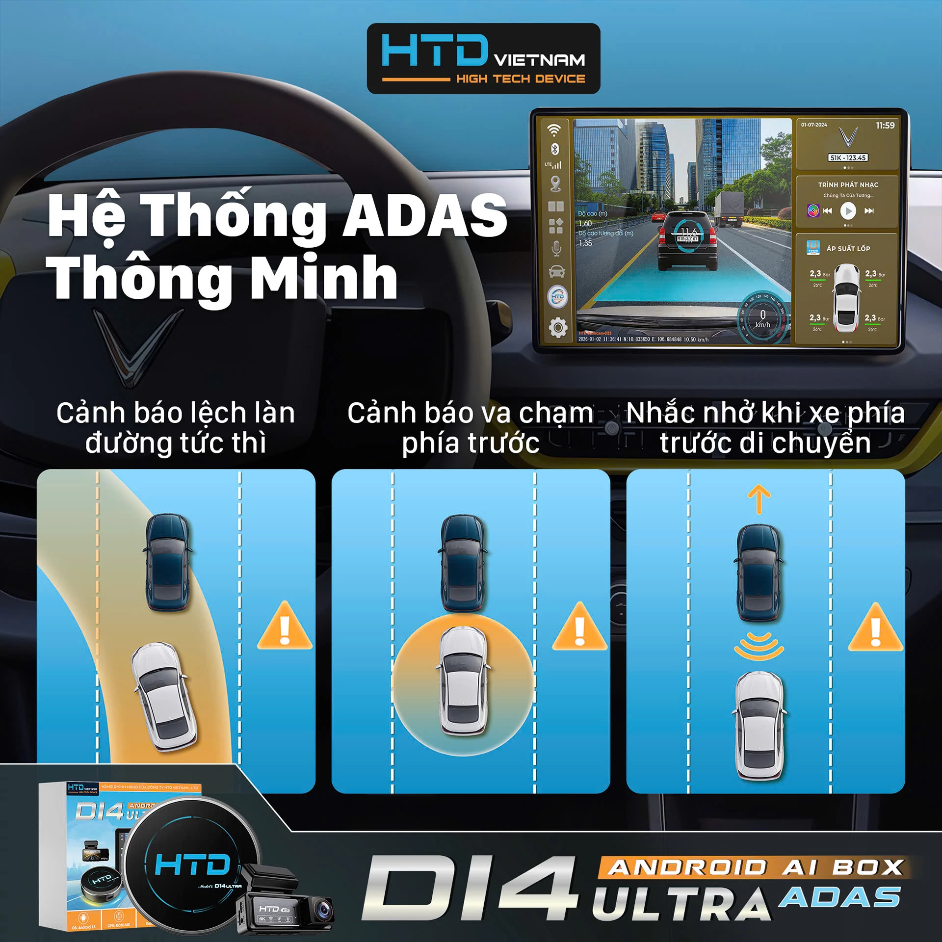 hệ thống ADAS thông minh