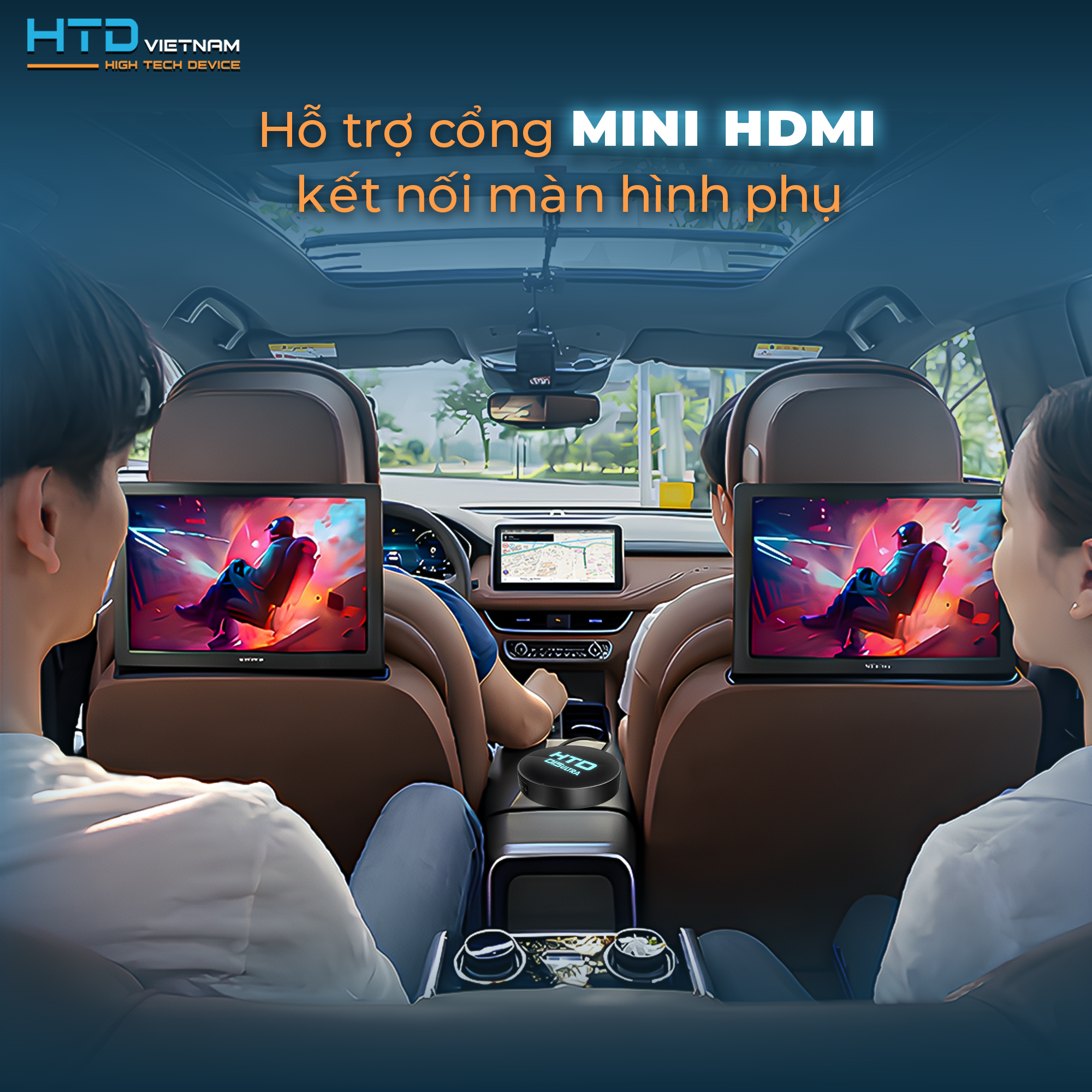 Android Box D15 Ultra công nghệ cao cấp nhất 2026: Giải trí đa phương tiện ngay trên xe