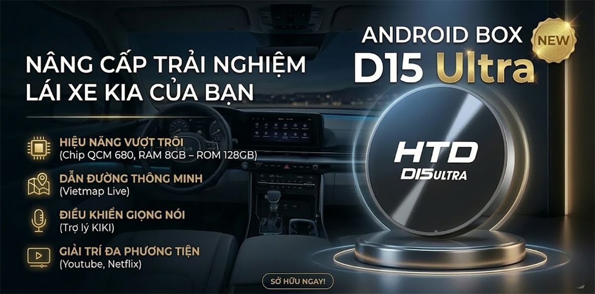 Android Box Cho Kia Mới Nhất 2026: Mở Rộng Kho Ứng Dụng