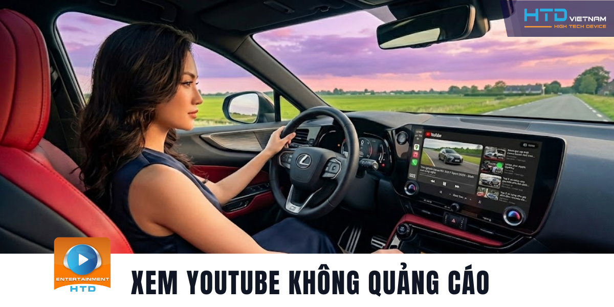 Android Box cho Lexus NX 350 F Sport Chuẩn Công Nghệ Cho SUV Thể Thao Đẳng Cấp
