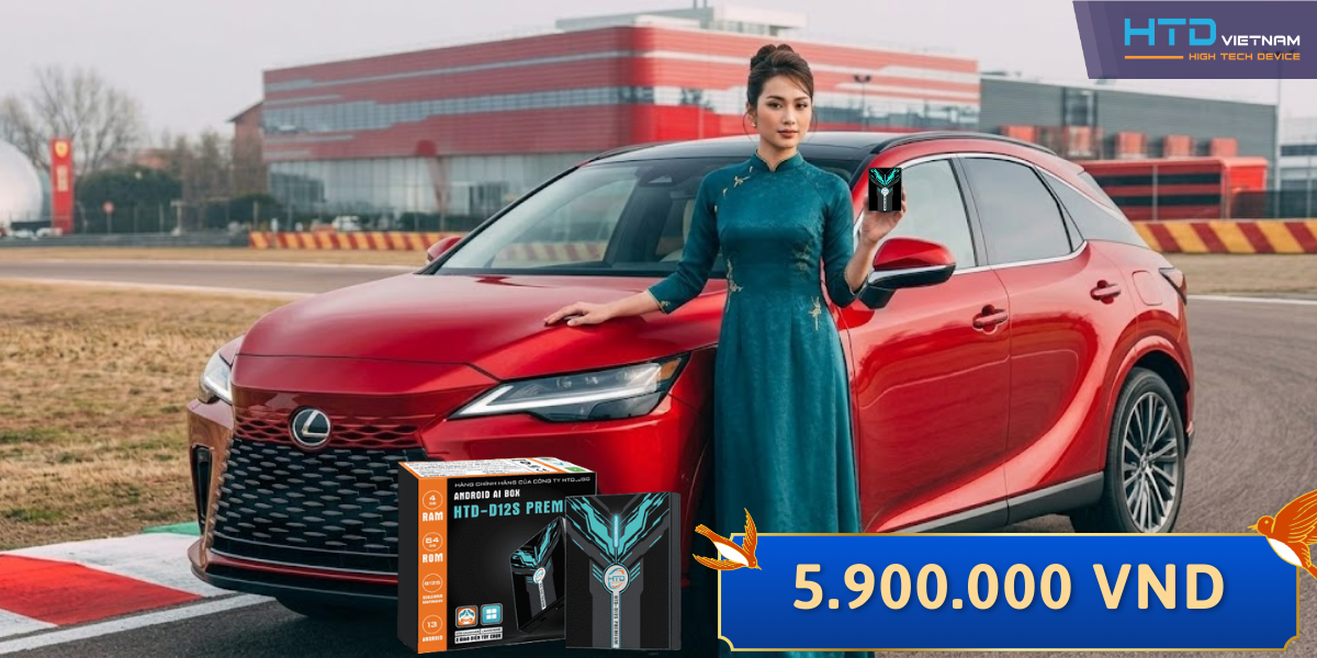 Android Box cho Lexus RX 350 Premium Biến Màn Hình Zin Thành Smart Display Cao Cấp