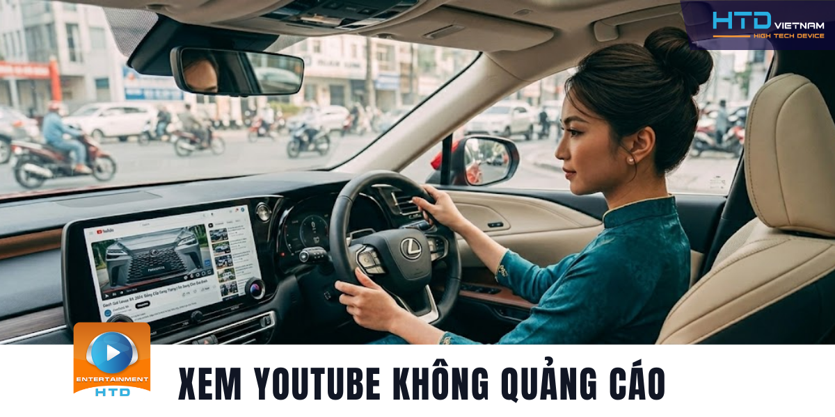 Android Box cho Lexus RX 350 Premium Biến Màn Hình Zin Thành Smart Display Cao Cấp