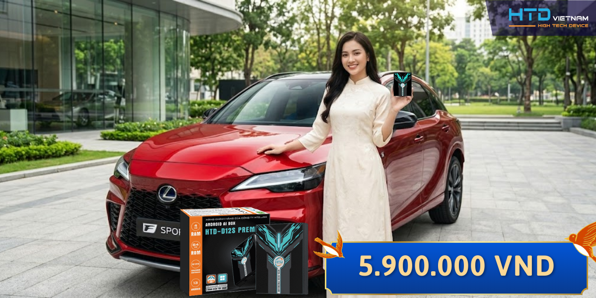 Android Box cho Lexus RX 500h F Sport Performance Công Nghệ Xứng Tầm Hybrid Hiệu Suất Cao