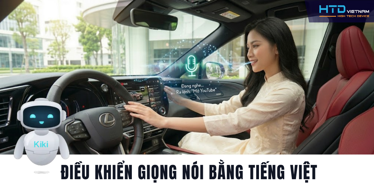 Android Box cho Lexus RX 500h F Sport Performance Công Nghệ Xứng Tầm Hybrid Hiệu Suất Cao