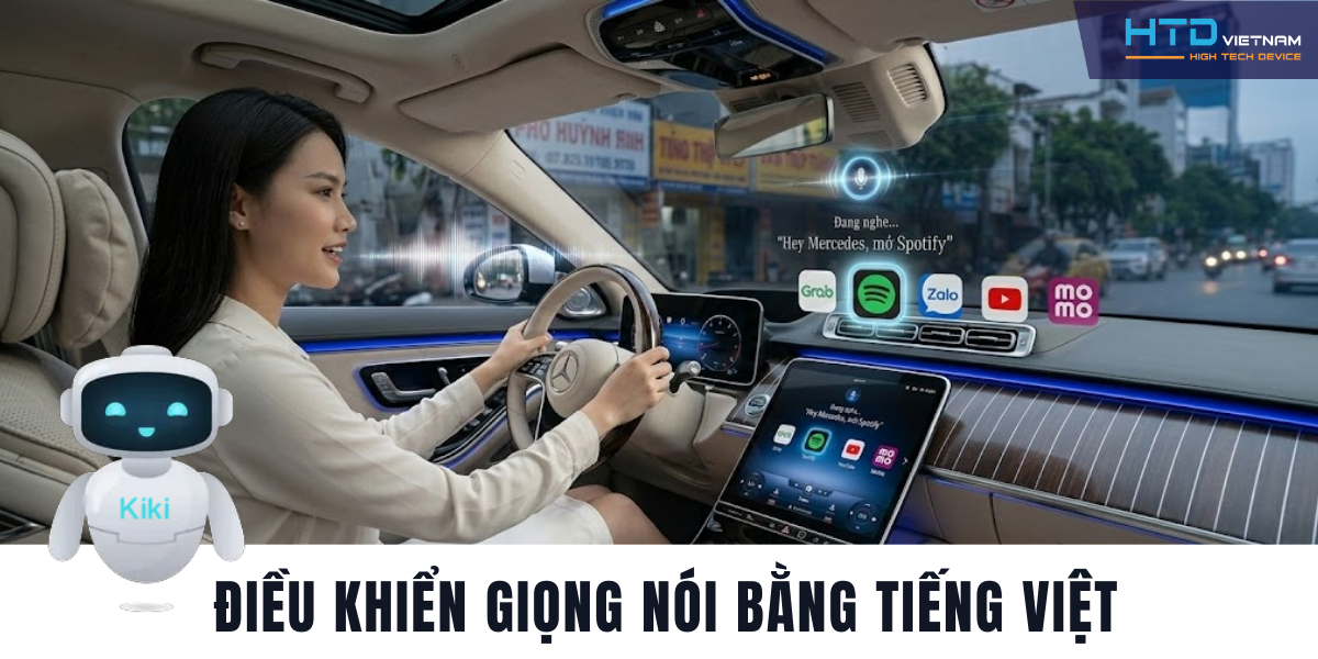 Android Box cho Mercedes 600 hoàn thiện tiện ích cho biểu tượng đẳng cấp