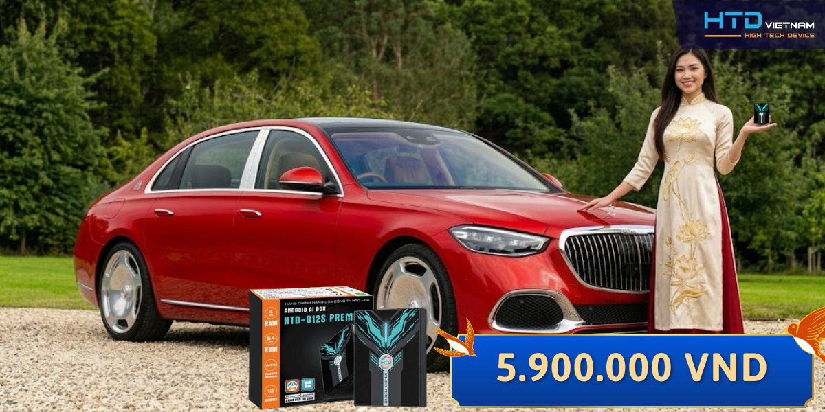 Android Box cho Mercedes S400 Maybach công nghệ xứng tầm xe siêu sang