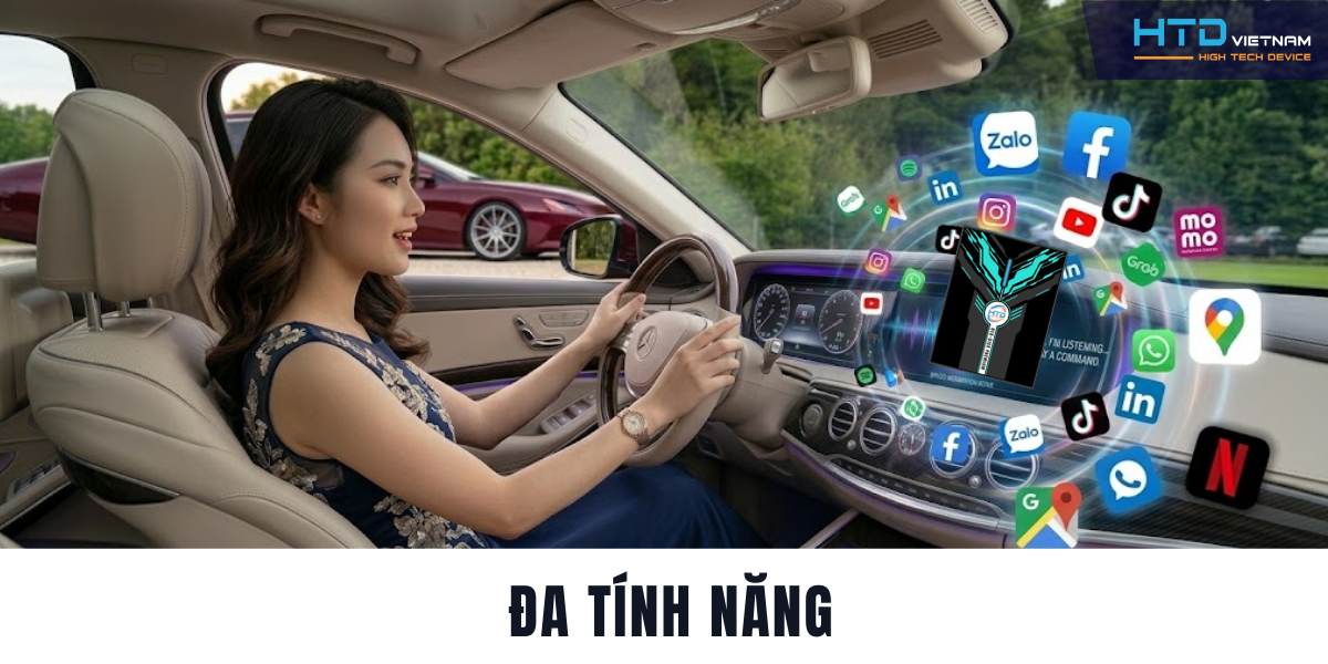Android Box cho Mercedes S400 Maybach công nghệ xứng tầm xe siêu sang