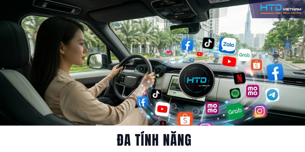 Android Box cho Range Rover Sport Dynamic SE giúp xe thông minh hơn chỉ trong vài phút
