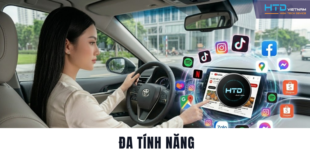 Android Box cho Toyota mới nhất 2026: Giải trí và dẫn đường toàn diện cho xe