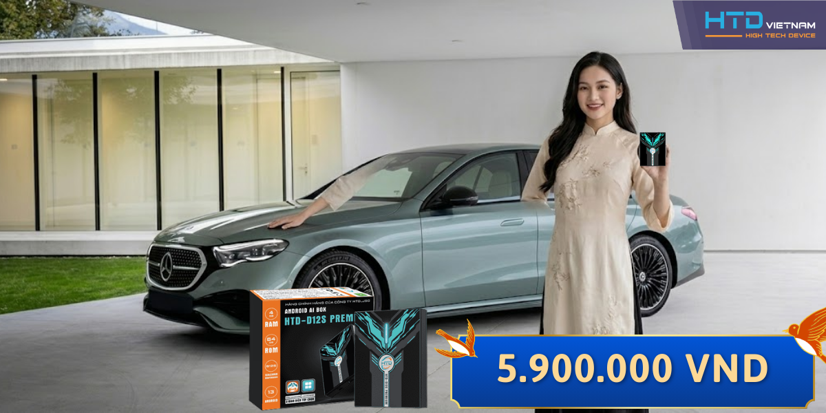 Trải nghiệm giải trí chuẩn xe sang với Android Box cho Mercedes mới nhất 2026