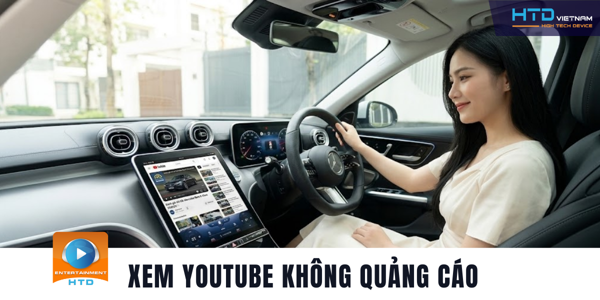 Trải nghiệm giải trí chuẩn xe sang với Android Box cho Mercedes mới nhất 2026