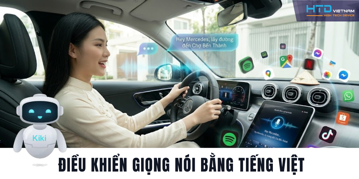 Trải nghiệm giải trí chuẩn xe sang với Android Box cho Mercedes mới nhất 2026