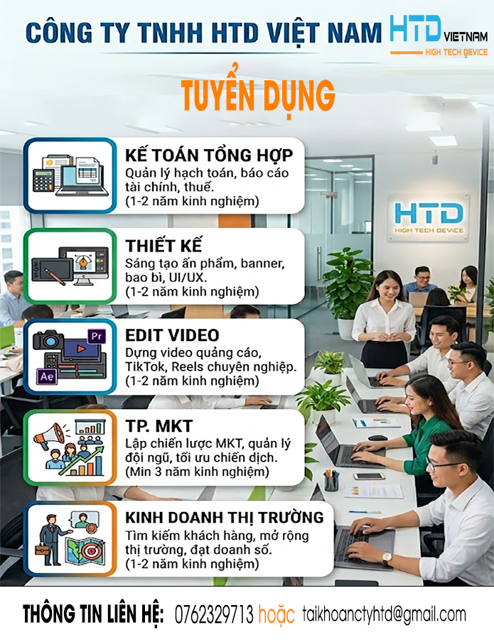 Tuyển dụng HTD