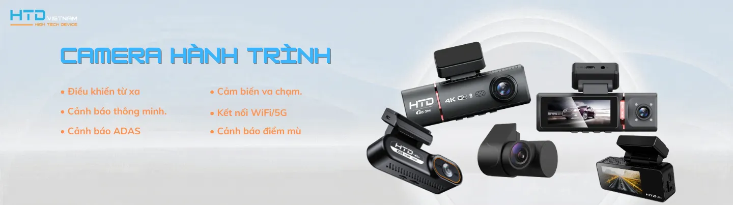 Camera hành trình ô tô thương hiệu HTD