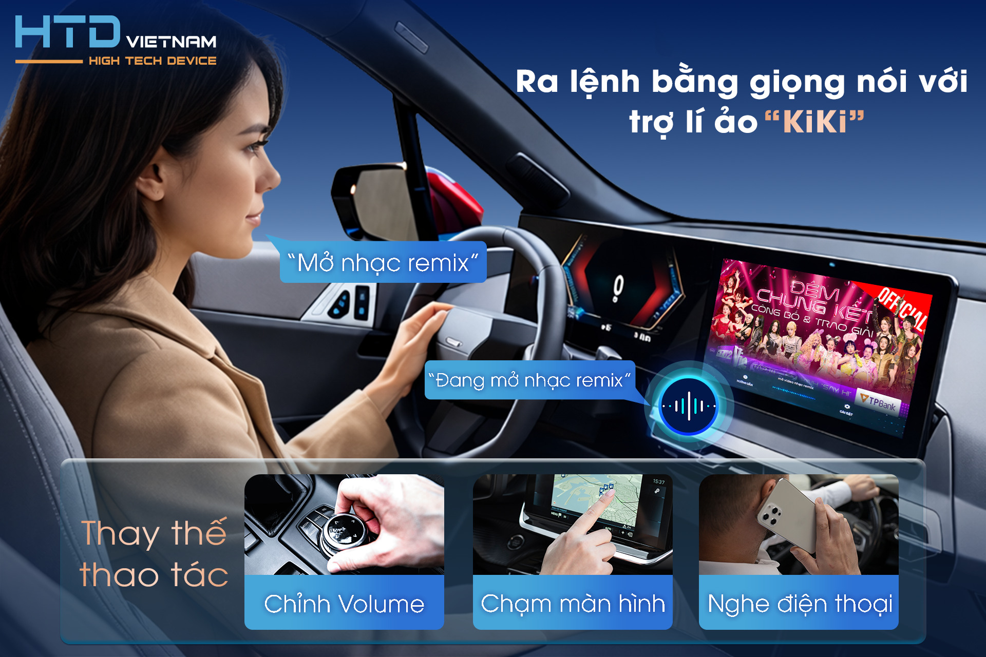 Android Box D10 Plus Kết Nối Apple Carplay Không Dây, Có Dây Và Android Auto Có Dây Mượt Mà