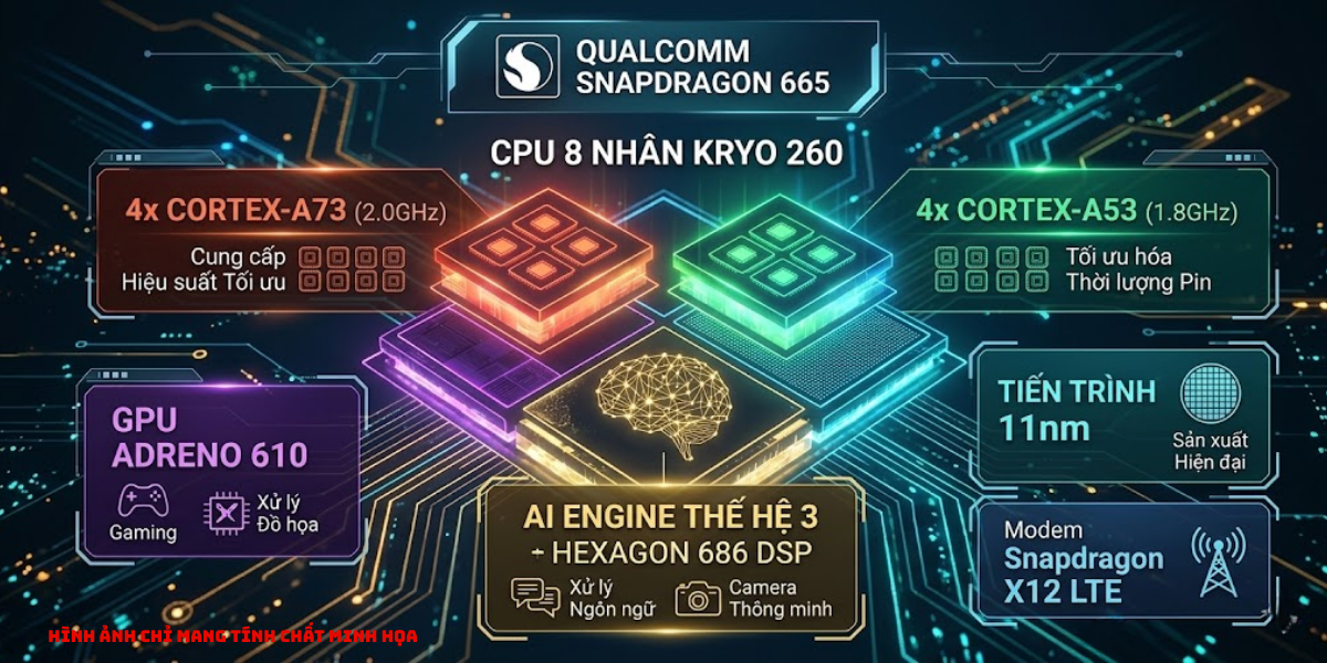 cấu hình, chip Qualcomm Snapdragon 665