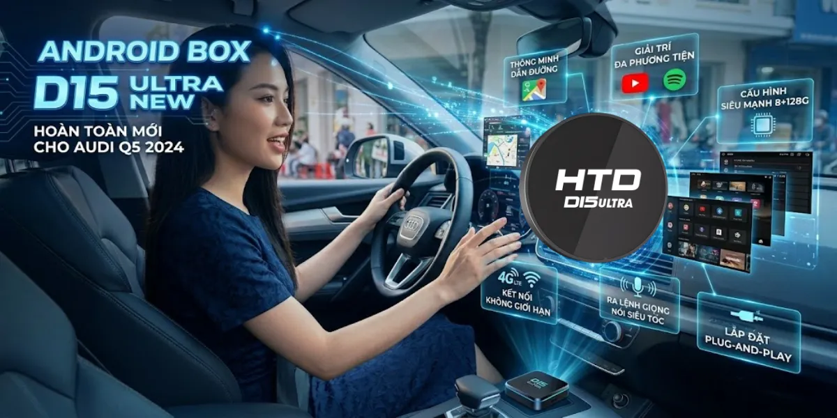 Android Box cho Audi Q5