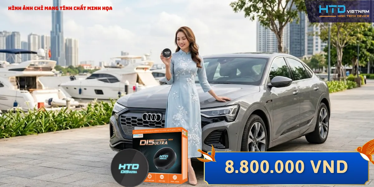 Android Box D15 ULTRA NEW cho Audi Sportback