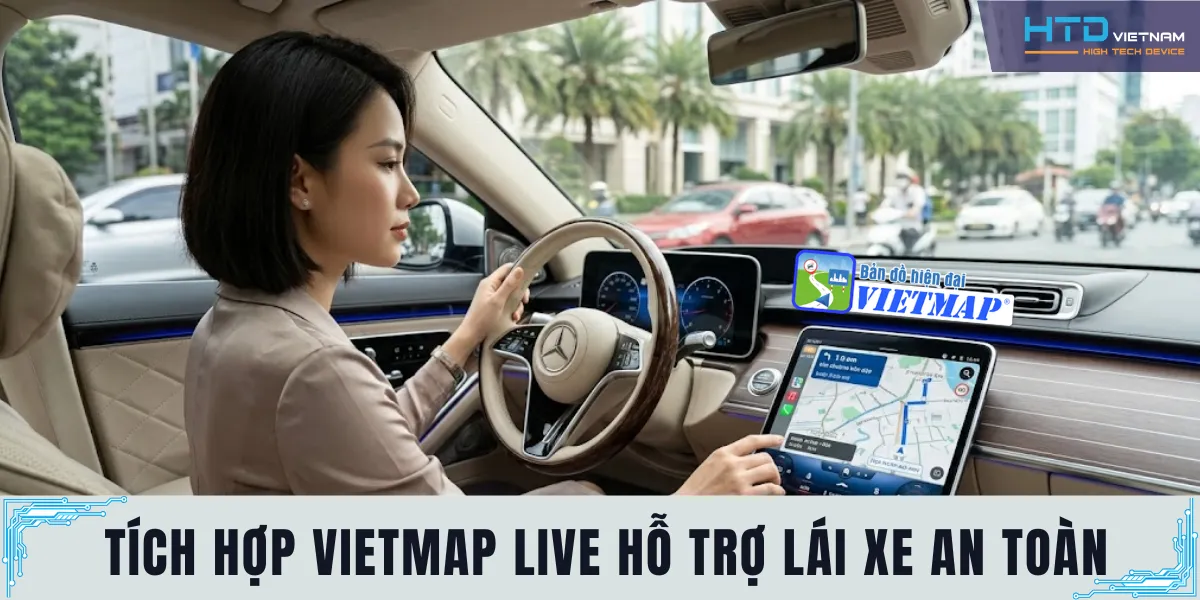 android box cho ô tô tích hợp vietmap live